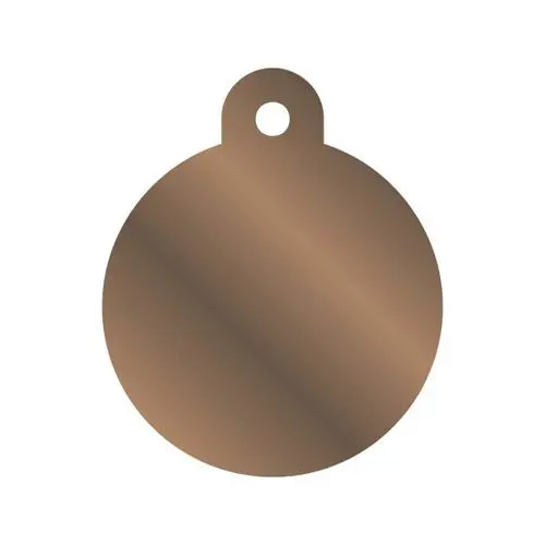 Small Oil Rubbed Bronze Circle